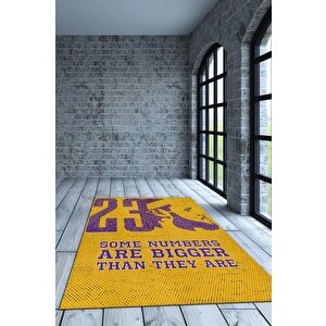 Bazı Sayılar Büyüktür Çok Renkli Halı Basketbol Sever Halısı Spor Severler İçin Halı 80x120 cm