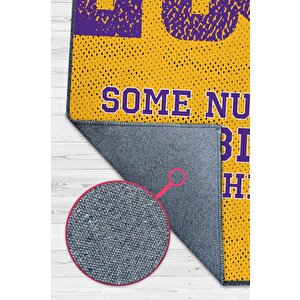 Bazı Sayılar Büyüktür Çok Renkli Halı Basketbol Sever Halısı Spor Severler İçin Halı 80x120 cm