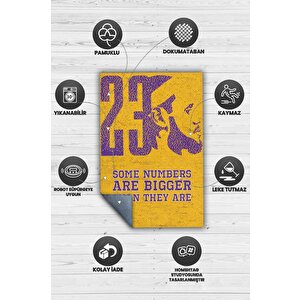 Homshtag Bazı Sayılar Büyüktür Çok Renkli Halı Basketbol Sever Halısı Spor Severler İçin Halı