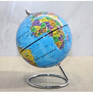 Yerküre Biblo Metal Standlı, 14x10 - Mavi Mavi