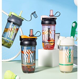 Dopamin Suluk 500 Ml, Çalkalayıcılı Ve Pipetli, Gri, 24x11 Gri