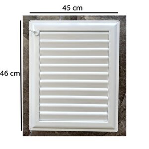 Ubm 45x56 Banyo Wc Havalandırma Menfezi Yapışkanlı (cam Menfez Hediyeli)