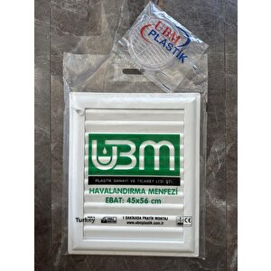 Ubm 45x56 Banyo Wc Havalandırma Menfezi Yapışkanlı (cam Menfez Hediyeli)
