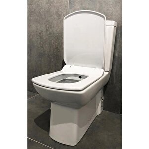 Lara Duvara Sıfır Klozet + Yavaş Kapanır Kapak + İç Takım Set