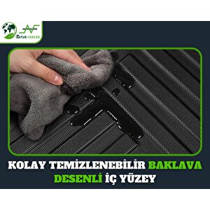 Volvo S90 2016 Ve Sonrası Uyumlu Araca Özel 4d Havuzlu Oto Paspas Takımı Mars