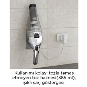 Nvc220wc-qw 7.2v Dustbuster Şarjlı El Süpürgesi