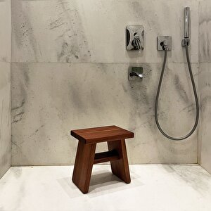 Shark Anatolia Maun Ahşap Banyo Taburesi Oturak