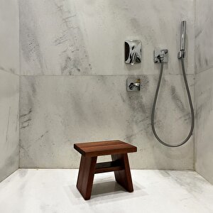 Shark Anatolia Maun Ahşap Banyo Taburesi Oturak