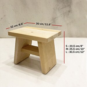 Shark Anatolia Sedir Ahşap Banyo Taburesi Oturak