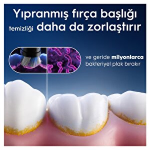 Oral-b Io Gentle Care Siyah Diş Fırçası Yedek Başlığı 4 Adet