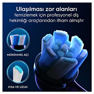 Oral-b Io Ultimate Clean Siyah Diş Fırçası Yedek Başlığı 4 Adet