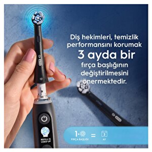 Oral-b Io Ultimate Clean Siyah Diş Fırçası Yedek Başlığı 4 Adet