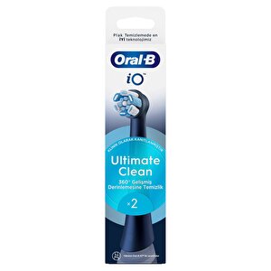Oral-b Io Ultimate Clean Siyah Diş Fırçası Yedek Başlığı 2 Adet