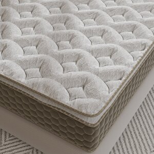 Argimo Mocha Çift Kişilik Pedli Paket Yaylı Yatak 30 Cm