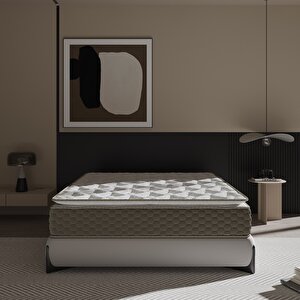 Argimo Mocha Çift Kişilik Pedli Paket Yaylı Yatak 30 Cm