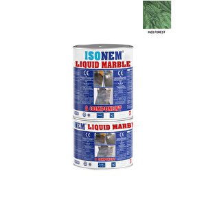 Isonem Liquid Marble Sıvı Mermer 1 Kg  M08 Smoke Grey