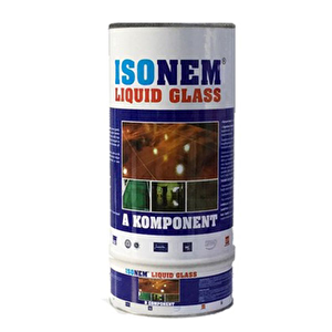 Isonem Liquid Glass Sıvı Cam 2 Kg A-b Bileşen