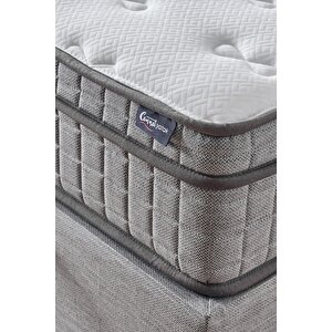Melisa Tek Kişilik Full Ortopedik Visco Yatak Antibakteriyel Ve Paket Yaylı Sistem 120x200 cm