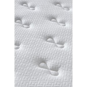 Melisa Çift Kişilik Antibakteriyel Full Ortopedik Visco Paket Yaylı Yatak 150x200 cm