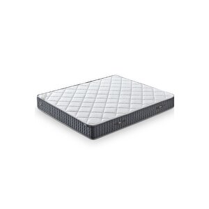 Menekşe Çift Kişilik Ortopedik Paket Yaylı Yatak Antibakteriyel Konforlu Yatak 160x200 cm