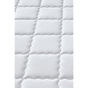 Menekşe Çift Kişilik Ortopedik Paket Yaylı Yatak Antibakteriyel Konforlu Yatak 160x200 cm