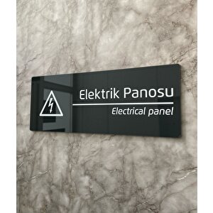Elektrik Panosu Uyarı Levhası