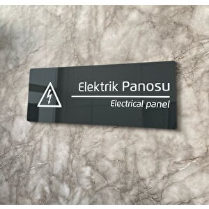 Elektrik Panosu Uyarı Levhası