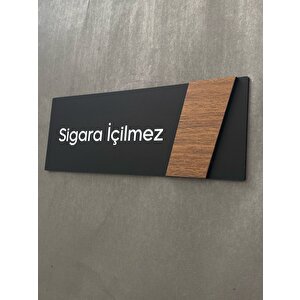 Side Serisi Sigara İçilmez Uyarı Levhası