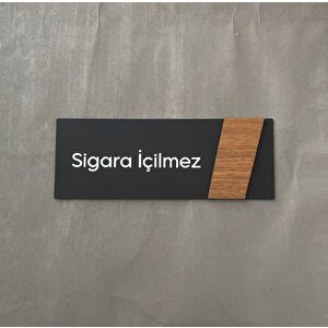 Side Serisi Sigara İçilmez Uyarı Levhası
