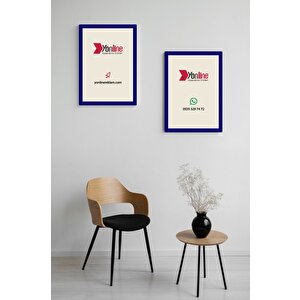 Lacivert Kurumsal A4 Çerçeve Diploma Setifika Çerçevesi