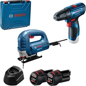 Gst 8000 E Dekupaj Testere + Gsr 120-li Akülü Vidalama İkili Set
