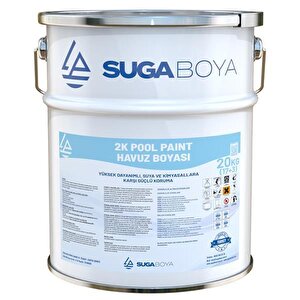 Suga Havuz Boyasi 2k Pool Paint (8+2) 10 Kg Ral 5015