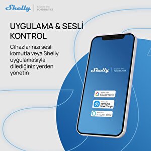 Shelly Plus 2pm Çift Kanal Enerji Ölçer Akıllı Röle