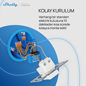 Shelly 1 Mini Gen3 Akıllı Röle