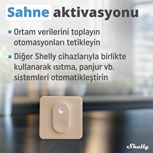 Shelly Blu H&t Bluetooth Sıcaklık Ve Nem Sensörü