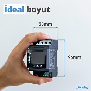 Shelly Pro 4pm Dört Kanal Enerji Ölçer Röle