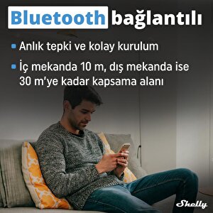 Shelly Blu 4 Butonlu Duvar Anahtarı