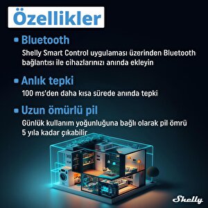 Shelly Blu Motion Bluetooth Hareket Sensörü
