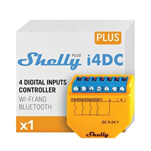 Shelly Plus I4 Dc Dijital Giriş Rölesi