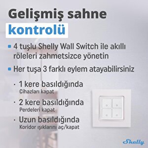 Shelly Plus I4 Dc Dijital Giriş Rölesi
