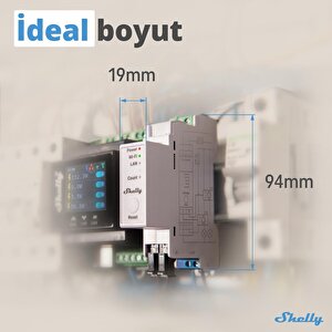 Shelly Pro Em-50 1 Faz Enerji Ölçer