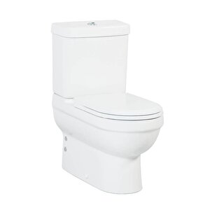 Vitroya Duvara Sıfır Klozet + Rezervuar + Vitra İç Takım + Yavaş Kapanır Kapak Set