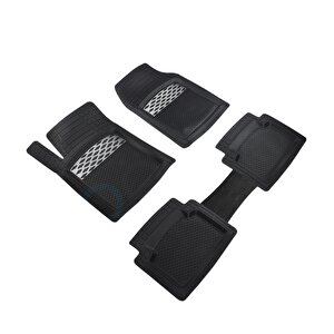 Ssanyoung Xlv Uyumlu 4d Havuzlu Paspas Kesilebilir Model Karbon Sc Modern
