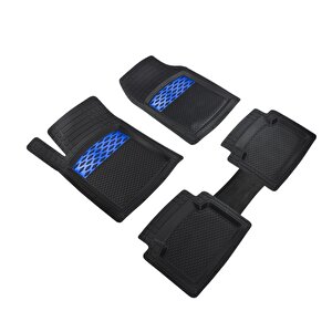 Ford Focus 2 Uyumlu 4d Havuzlu Paspas Kesilebilir Model Mavi Sc Modern