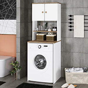 Nazar Dolaplı, Kapaklı, Çok Amaçlı Dolap, Çamaşır Makinesi Dolabı Nzr02
