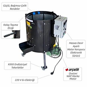 Kadıoğlu Cks80d 90 Litre 60 Kg Ceviz Soyma Makinesi Devir Ayarlı