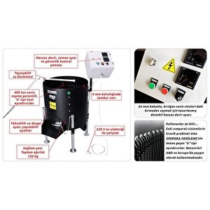 Kadıoğlu Cks90160d Ceviz Soyma Makinası Devir Ayarlı