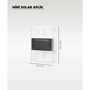 Mini Solar Aplik Gün Işığı - 4 Adet