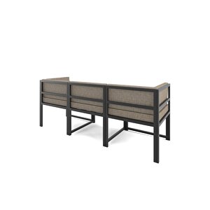 Petek 3'lü Koltuk Takımı Kahve (mutfak,bahçe,balkon,oturma Odasi)