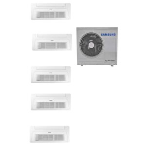 Wind Free Multi Tek Yön Kaset 1+5 Sistem (aj100txj5kh/ea) 9+9+9+9+9 Btu 10 Kw Dış Ünite